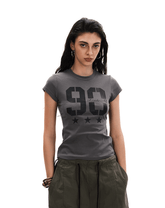 Vintage Sport Graphic Fitted Tee - COPPING THREADS - 0123Start